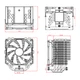 Кулер для процессора ID-Cooling SE-226-XT Black - изображение 7
