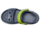 Сандалии Crocs Kids Bayaband Sandal c8 25 15см Серый салатовый - изображение 3