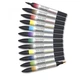 Набор акварельных маркеров Winsor & Newton Watercolour Markers Set, 12 шт - изображение 2