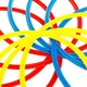 Кольца тренировочные Europaw (комплект 12 шт., 3 цвета, 50см) + сумка - изображение 7