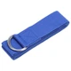 Ремень для йоги EasyFit Yoga Strap 183 см синий (пояс для йоги и пилатеса) - изображение 2