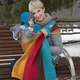 Слінг з кільцями LUNA DREAM Rainbow Wool (40 % вовни) - зображення 8