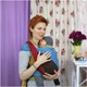 Слінг-шарф LUNA DREAM Rainbow Wool (40 % вовни) (4,6 м) - зображення 5