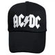 Бейсболка Talisman AC/DC 2 White Logo Черный (RB113) - изображение 2