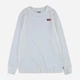 Детский лонгслив для мальчика Levi's Lvb L/S Batwing Chesthit Tee 8EC706-001 122-128 см Белый (3665115291872) - изображение 3