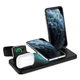 Зарядка беспроводная Qi 6-in-1 iLoungeMax |15W Max| Док-станция для iPhone + iWatch + Airpods (IM12318) - изображение 1