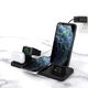 Зарядка беспроводная Qi 6-in-1 iLoungeMax |15W Max| Док-станция для iPhone + iWatch + Airpods (IM12318) - изображение 3