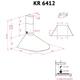 Вытяжка кухонная Perfelli KR 6412 IV LED - изображение 5