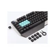 Клавіатура A4Tech Bloody B865 LK Red Gun Grey - зображення 5