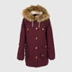 Парка зимняя с мехом женская Alpine Crown ACPJ-170213-004 44 Бордовая (2116577497186) - изображение 9