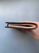 Блокнот в кожаной обложке Thin формат А6 Коричневый с тиснением рептилия - изображение 6