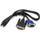 Адаптер PowerPlant (CA911981) DVI-D (М)-VGA(М), 1 м, черный - изображение 1