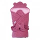 Конверт-ковдра з капюшоном Baby Veres Velour wild rose 80х80 см - зображення 1