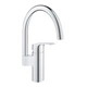 Змішувач для миття Grohe Eurosmart 340 мм, хром (33202003) - зображення 4