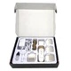 Машинка для стрижки волос Geemy GM-6001 Professional White беспроводная аккумуляторная 3 Вт титановый и керамический ножи 4 насадки + запасной аккумулятор (49025) - изображение 9