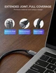 Кабель UGREEN US161 USB-C 3.1 to USB-C 3.1 60W 3A QC4.0 PD3.0 5Gbps 4K@60Hz 1.5m Gray (50751) - зображення 6