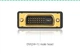 Адаптер UGREEN DVI 24+1 Male to HDMI Female Black (20124) - изображение 2