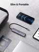 USB-хаб UGREEN CM473 USB-C to 4xUSB 3.0 5Gbps Space Gray (20841) - изображение 5