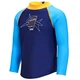 Лонгслів дитячий Zoggs Paper Shark Zip Sun Top UPF 50+ синій, 6 років, 116 см (463626.NVTQ.26) - зображення 1
