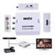 Конвертер AV/RCA/тюльпани -> HDMI AV2HDMI, RCA2HDMI, хдмі аналог>цифра адаптер перетворювач (537646892) Білий - зображення 2