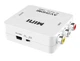 Конвертер AV/RCA/тюльпани -> HDMI AV2HDMI, RCA2HDMI, хдмі аналог>цифра адаптер перетворювач (537646892) Білий - зображення 3