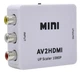 Конвертер AV/RCA/тюльпани -> HDMI AV2HDMI, RCA2HDMI, хдмі аналог>цифра адаптер перетворювач (537646892) Білий - зображення 7