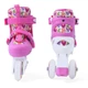 Ролики коньки 2в1 SMJ sport Pink Hearts размер 30-33 (smj102) - изображение 4