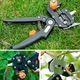 Секатор прививочный Professional Grafting Tool Plus с 3 ножами для обрезки и прививки деревьев Черный - изображение 3