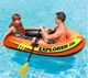 Полутораместная надувная гребная лодка Intex Explorer 200 Set Plus с насосом и весами Оранжевая 185х94 см (IP-167402) - изображение 4