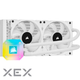 Система водяного охлаждения CORSAIR iCUE H100i Elite Capellix White (CW-9060050-WW) - изображение 2