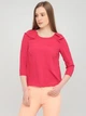 Демисезонная блуза River Island A170818-29 XS (44471XS) Малиновый - изображение 1