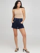 Шорты однотонные джинсовые Vero Moda 316143002 L (82654L) Синий - изображение 1