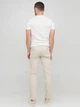 Кэжуал демисезонные прямые брюки Jack & Jones 216214017 M (80354M) Молочный - изображение 2
