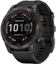 Спортивные часы Garmin Fenix 7 Sapphire Solar Carbon Gray DLC Titanium with Black Band (010-02540-20/21) - изображение 1