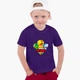 Дитяча футболка Бравл Старс (Brawl Stars) (25186-1701) 122-128 см Бавовна Фіолетовий - зображення 3