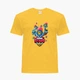 Футболка детская Бравл Старс (Brawl Stars) (25186-1704) 122-128 см Хлопок Желтый - зображення 1
