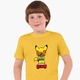 Детская футболка Бравл Старс Леон Пикачу (Brawl Stars Leon Pikachu) (25186-2601) 122-128 см Хлопок Желтый - изображение 2