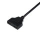 Переходник HDMI (папа) - HDMI (мама)+HDMI (мама) ATCOM 10 см кабель Черный (10901) Сплиттер HDMI на 2*HDMI - изображение 2