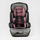 Автокресло детское универсальное Joy 9-36 кг с розовым вкладышем - изображение 2