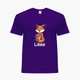 Дитяча футболка для дівчаток Лайк Лиса (Likee Fox) (25186-1033-19) 88-104 см Бавовна Фіолетовий - зображення 2