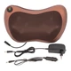 Массажная подушка Car and Home Massage Pillow 8 роликов массажер для головы и шеи в машину массаж против болей - изображение 4
