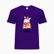 Дитяча футболка для дівчаток Лайк Єдиноріг (Likee Unicorn) (25186-1037-23) 146-152 см Бавовна Фіолетовий - зображення 4