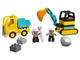 Конструктор Lego Duplo Вантажівка та гусеничний екскаватор (10931) - зображення 2