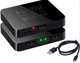 HDMI сплиттер 4K 2 порта активный питание USB из 1->2 канала хдми разветвитель Splitter (537487356) Черный - изображение 1