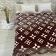 Покрывало королевская микрофибра Cappone 200×220 см Золотисто-коричневое - изображение 6