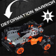 Конструктор робот трансформер "Deformation Warrior: Grenade" 28 см Оранжевый - изображение 7