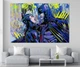 Картина на холсте art dc batman catwoman kiss love поцелуй любовь 20х30 см - изображение 3