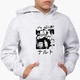 Худи детский Наруто (Naruto) Светло-серый меланж (9298-3045) 116 см - изображение 2