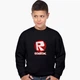 Свитшот для мальчиков Роблокс (Roblox) (9509-1708) 158-164 см Черный - изображение 1