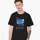 Футболка мужская Винсент Ван Гог Звёздная ночь Инстаграм (Vincent van Gogh Starry night Instagram) (9223-2965-2) M Черная - изображение 3
